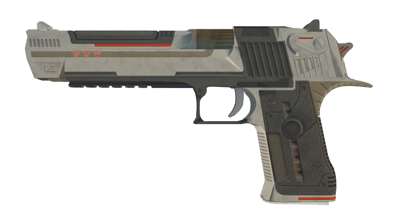 Souvenir Desert Eagle | Mecha Industries (Battle-Scarred) — Dust II light, front