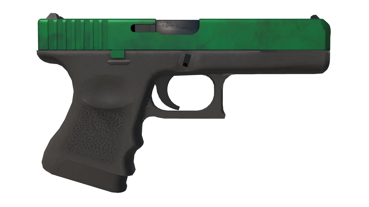 Glock-18 | Gamma Doppler (Emerald) seed #152, back