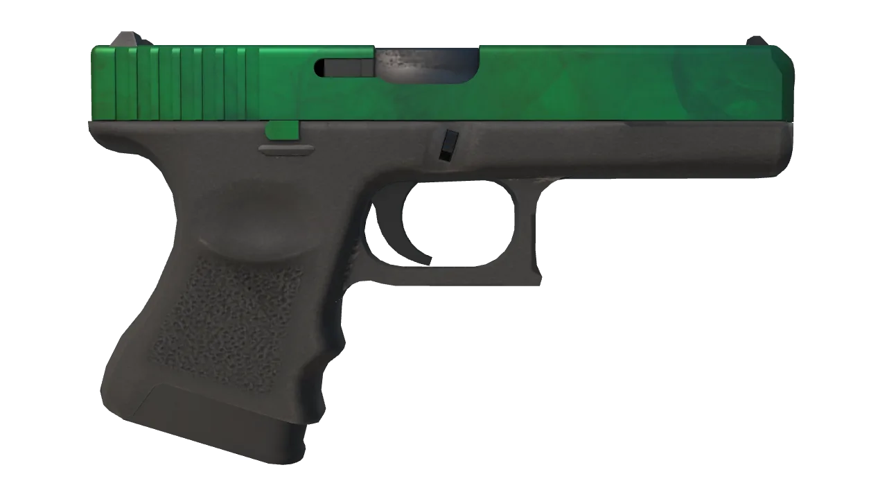 Glock-18 | Gamma Doppler (Emerald) seed #903, back
