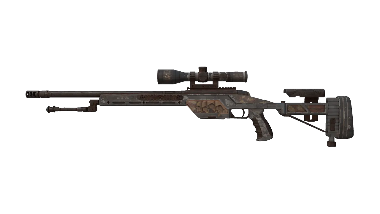 SSG 08 | Memorial (Battle-Scarred) — Dust II light, front