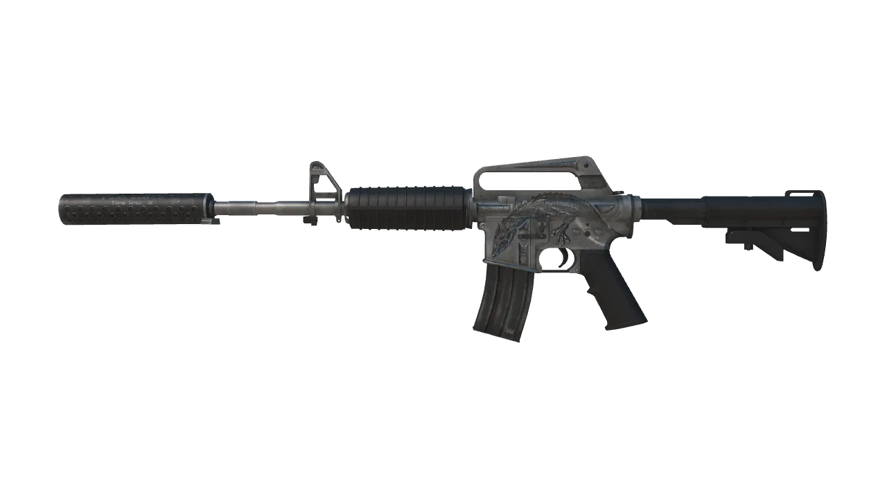 M4A1-S | Basilisk (Factory New) — Dust II light, front