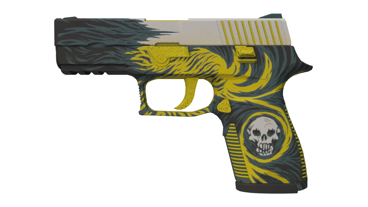 P250 | Wingshot (Factory New) — Dust II light, front