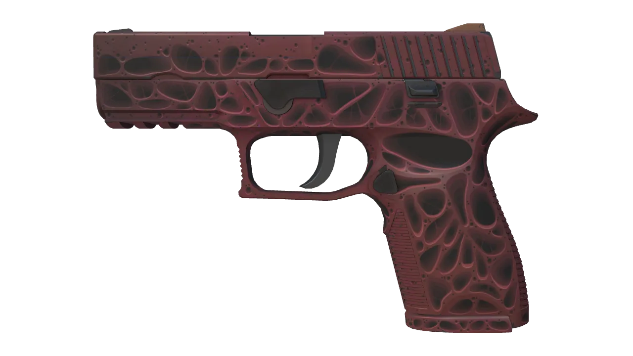 P250 | Contaminant (Minimal Wear) — Dust II light, front
