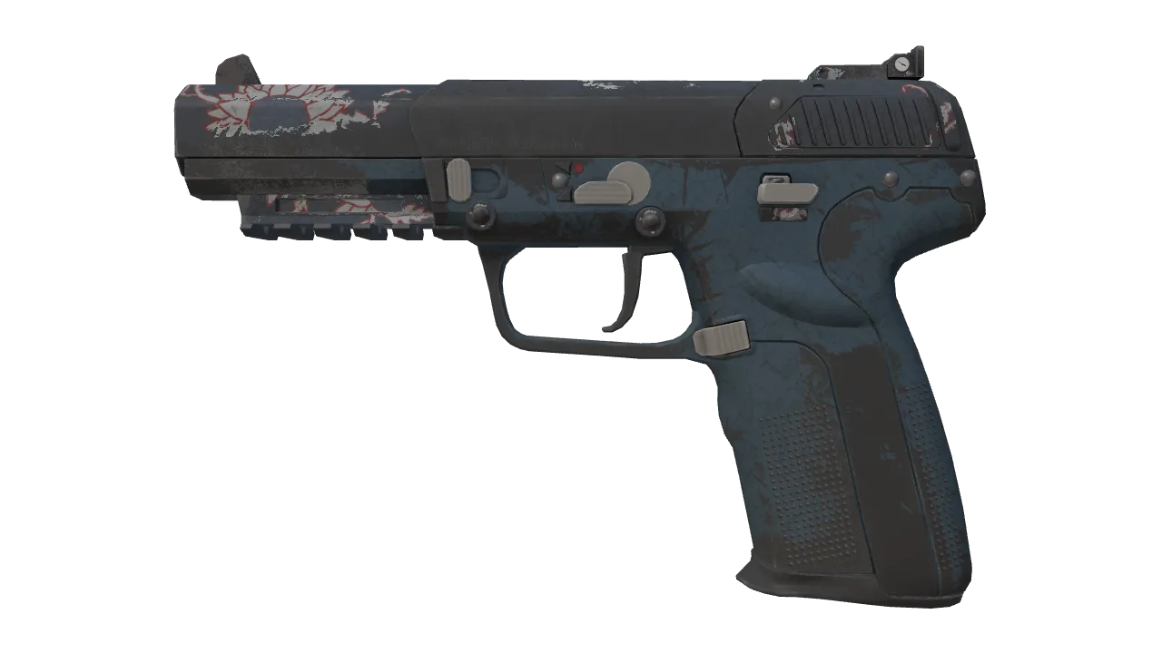 Five-SeveN | Nightshade (Battle-Scarred) — Dust II light, front