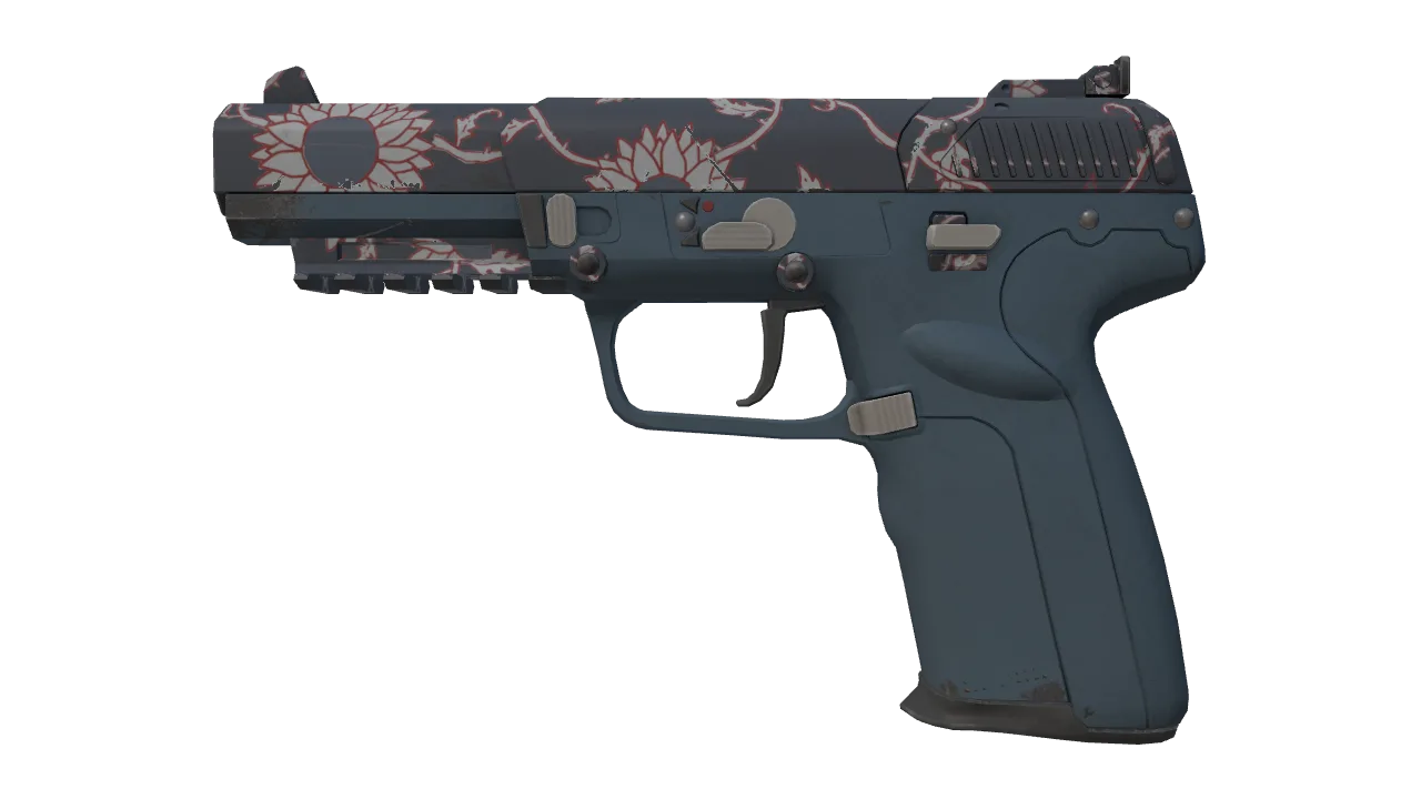 Five-SeveN | Nightshade (Minimal Wear) — Dust II light, front