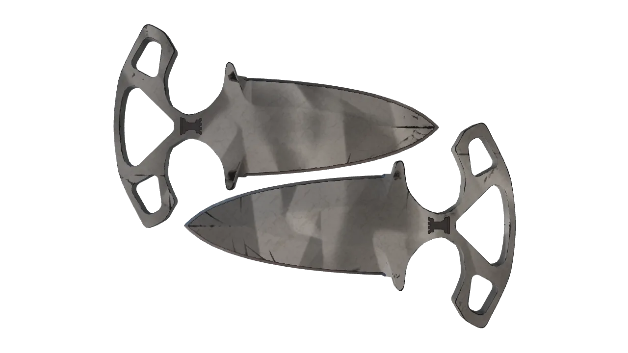 ★ Shadow Daggers | Urban Masked (Field-Tested) — Dust II light, front