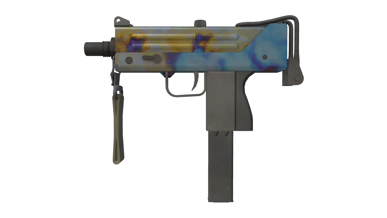 MAC-10 | Case Hardened seed #119, front