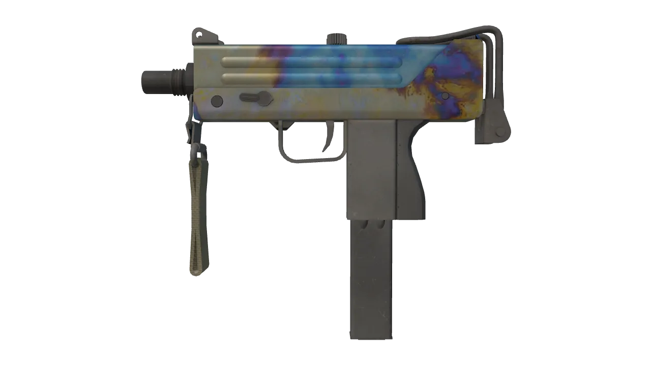 MAC-10 | Case Hardened seed #138, front