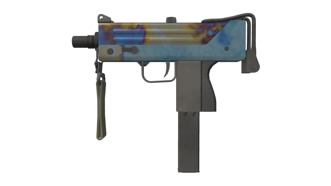 MAC-10 | Case Hardened seed #147, front