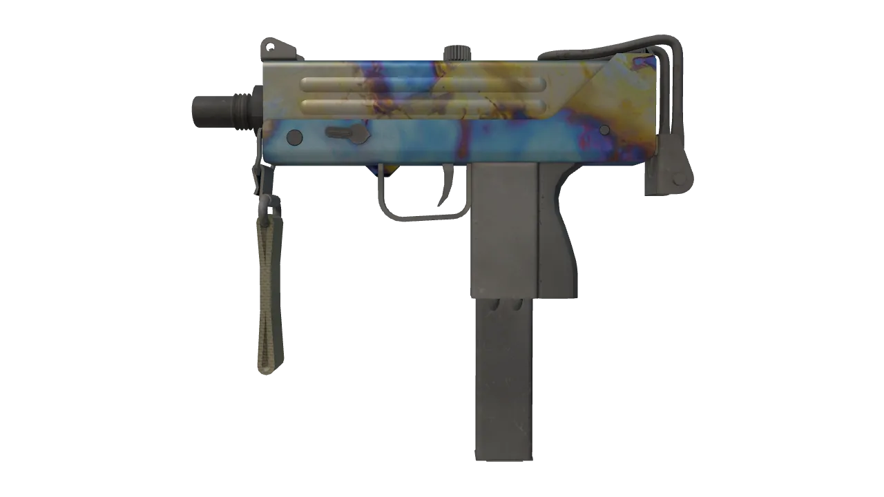MAC-10 | Case Hardened seed #159, front