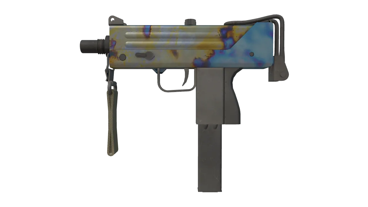 MAC-10 | Case Hardened seed #164, front