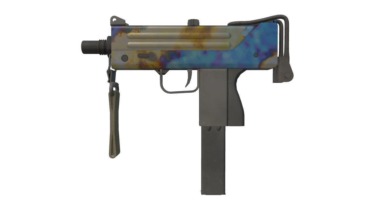 MAC-10 | Case Hardened seed #220, front