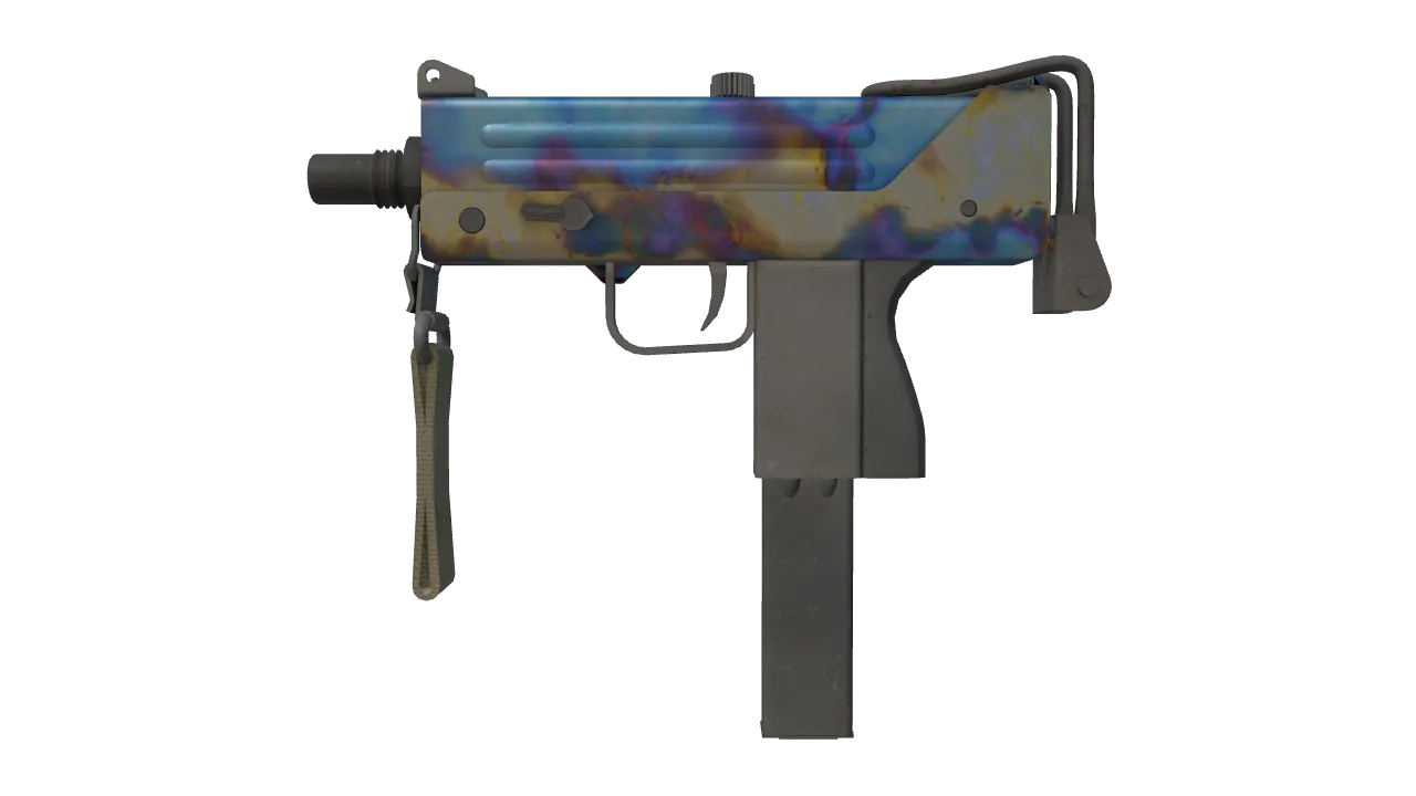 MAC-10 | Case Hardened seed #241, front
