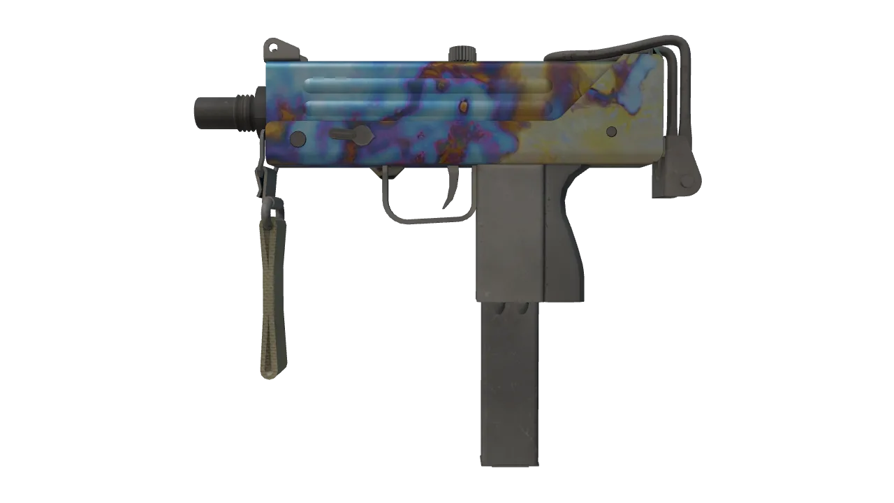 MAC-10 | Case Hardened seed #250, front