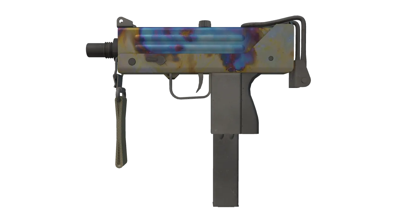 MAC-10 | Case Hardened seed #264, front