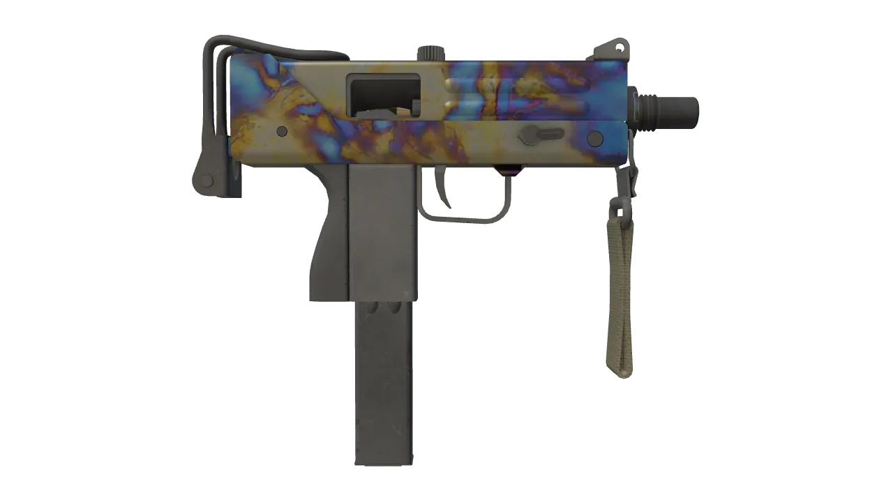 MAC-10 | Case Hardened seed #269, back