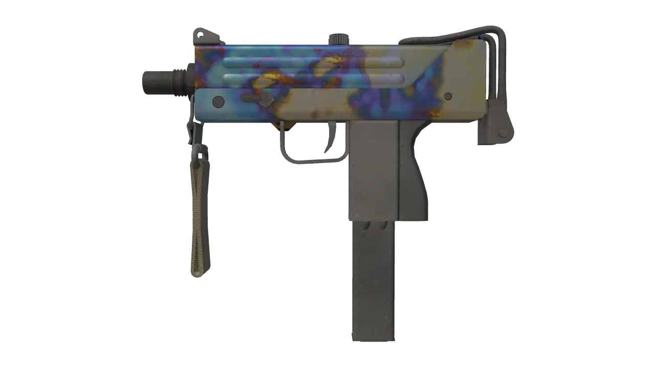 MAC-10 | Case Hardened seed #273, front