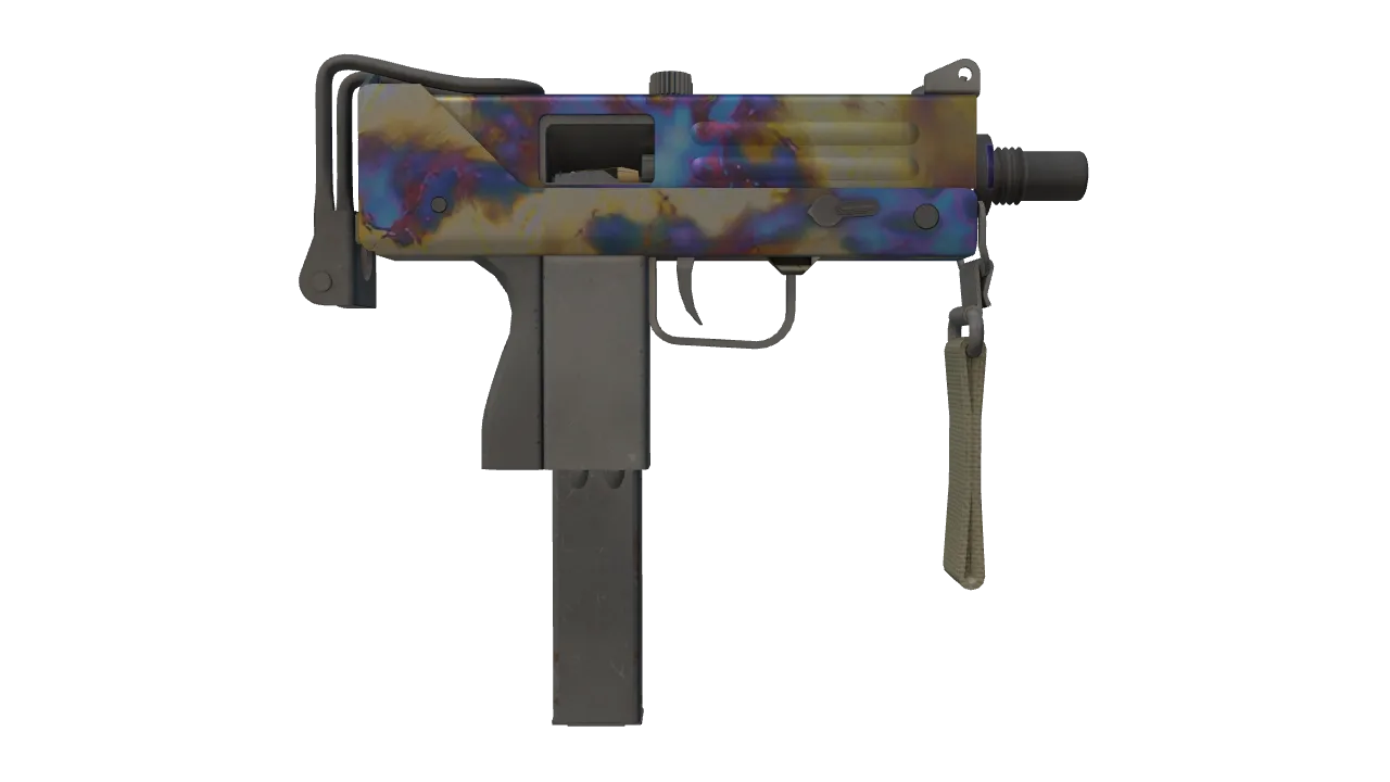 MAC-10 | Case Hardened seed #275, back