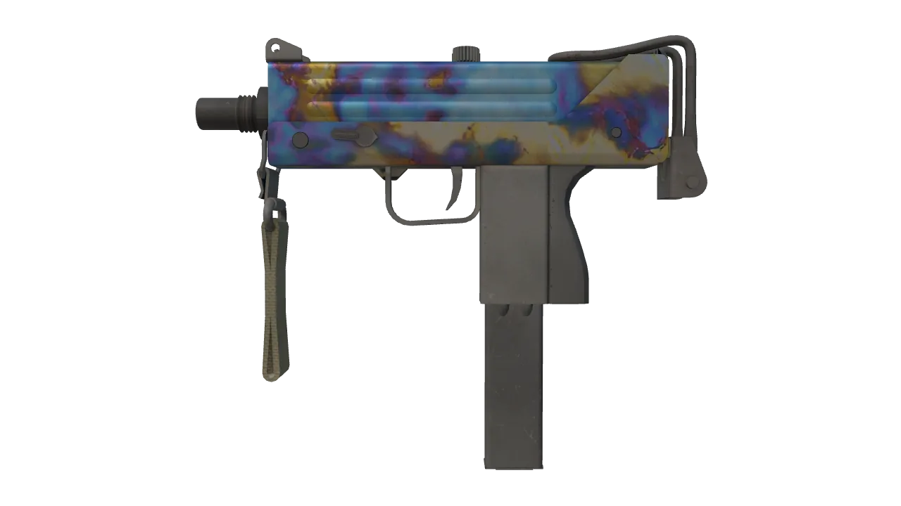 MAC-10 | Case Hardened seed #275, front