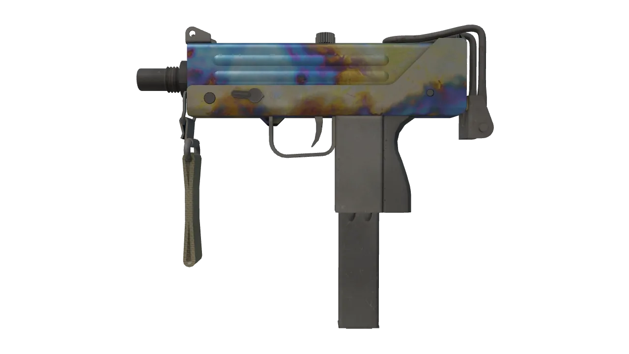MAC-10 | Case Hardened seed #279, front