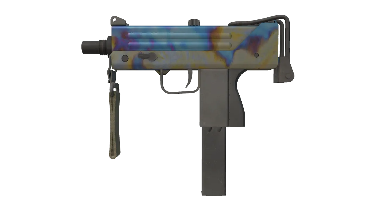 MAC-10 | Case Hardened seed #280, front