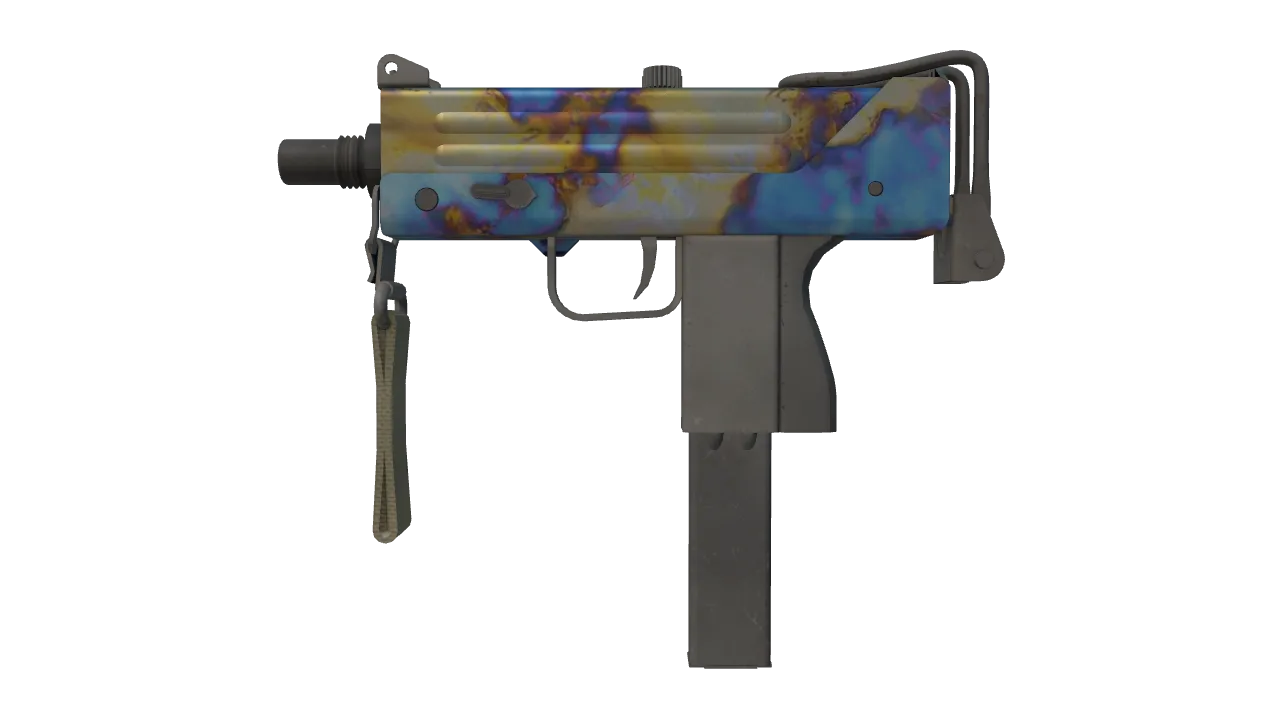MAC-10 | Case Hardened seed #282, front
