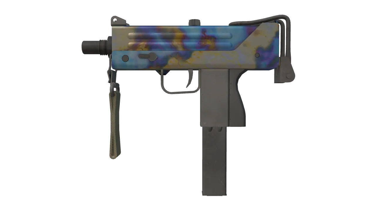 MAC-10 | Case Hardened seed #283, front