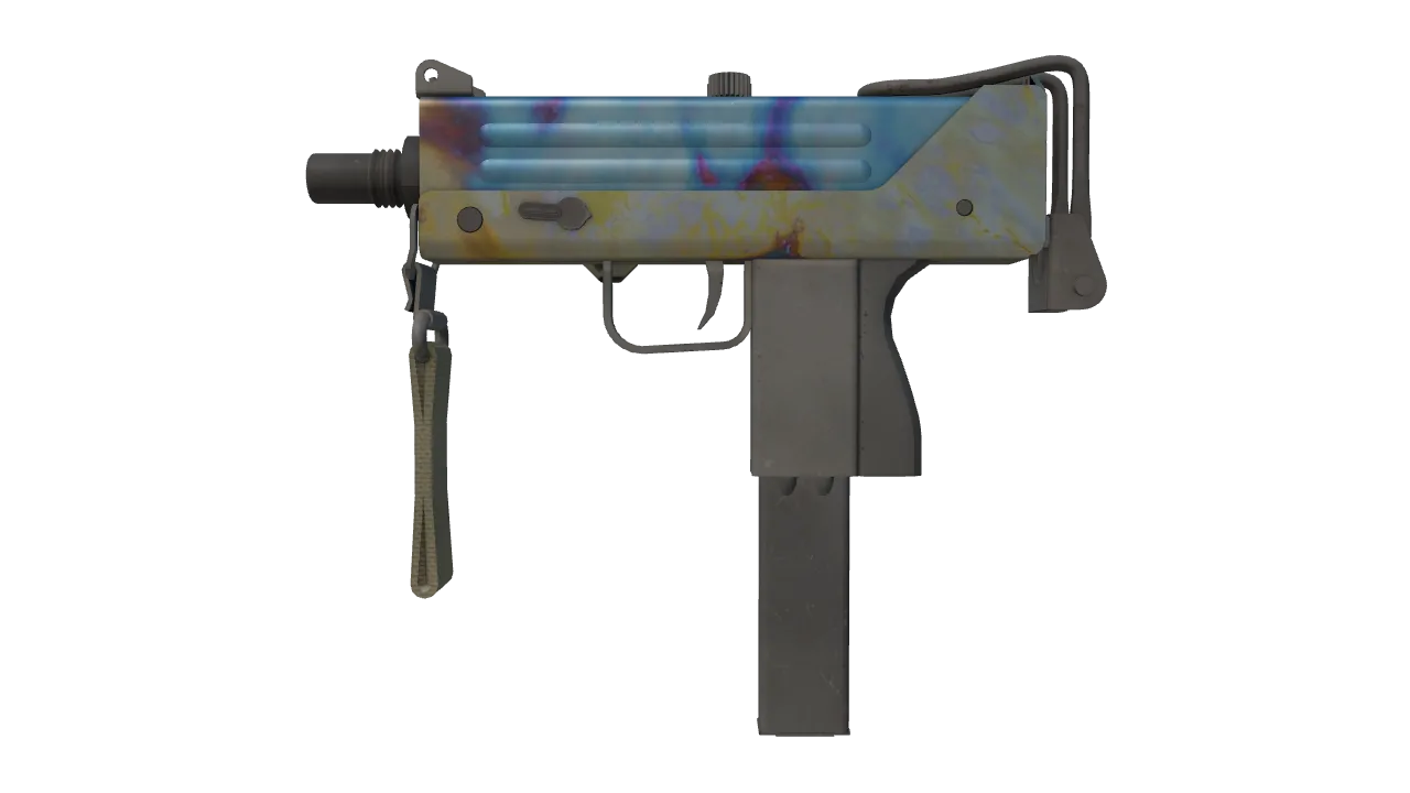 MAC-10 | Case Hardened seed #292, front