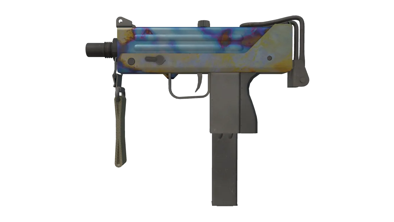 MAC-10 | Case Hardened seed #293, front