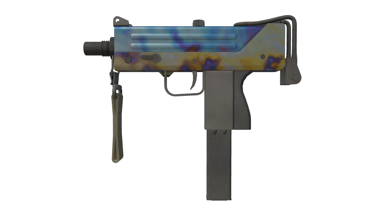 MAC-10 | Case Hardened seed #295, front