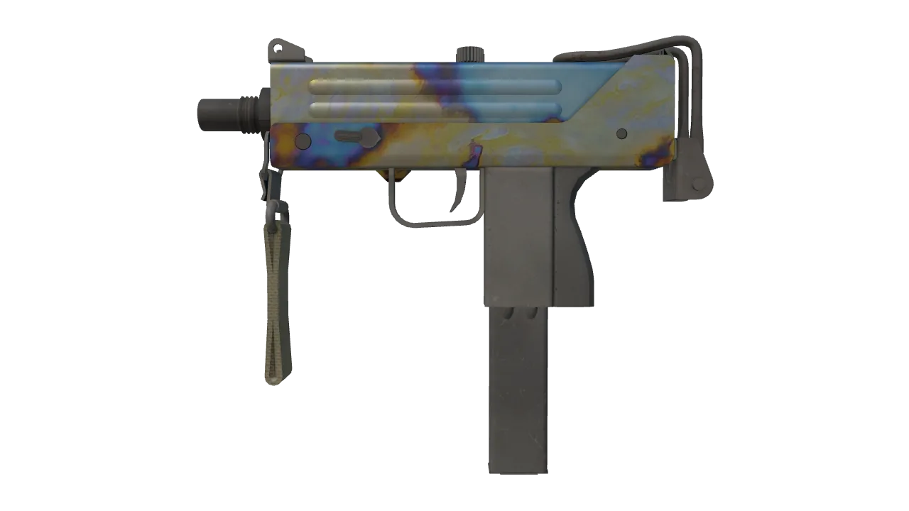 MAC-10 | Case Hardened seed #299, front