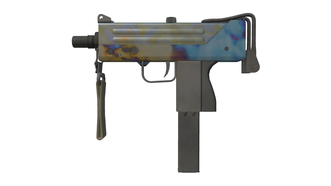 MAC-10 | Case Hardened seed #306, front