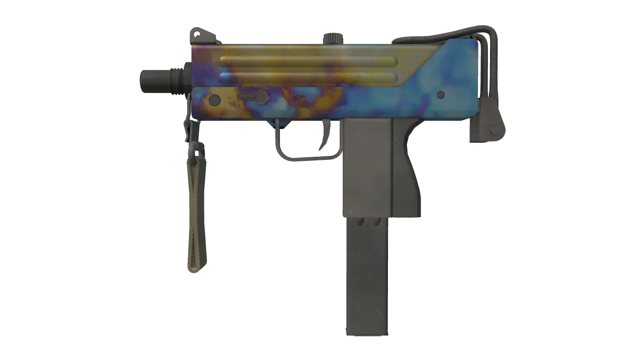 MAC-10 | Case Hardened seed #314, front