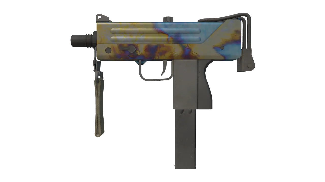 MAC-10 | Case Hardened seed #316, front