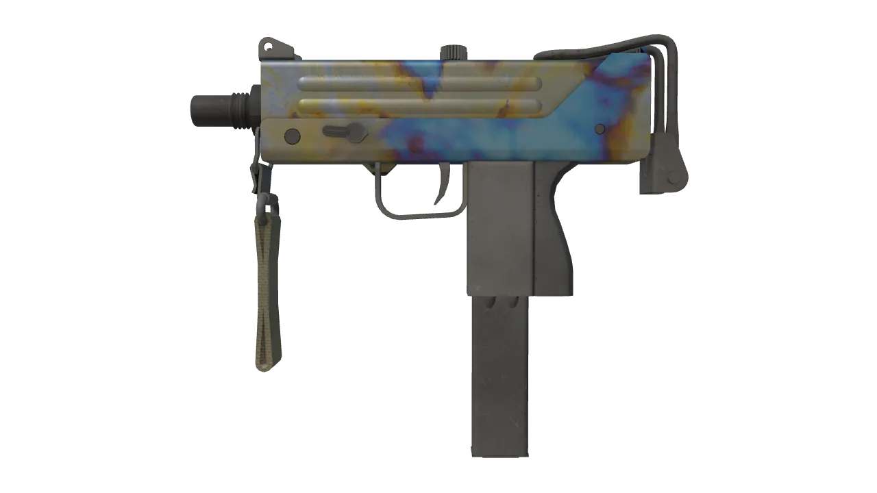 MAC-10 | Case Hardened seed #342, front