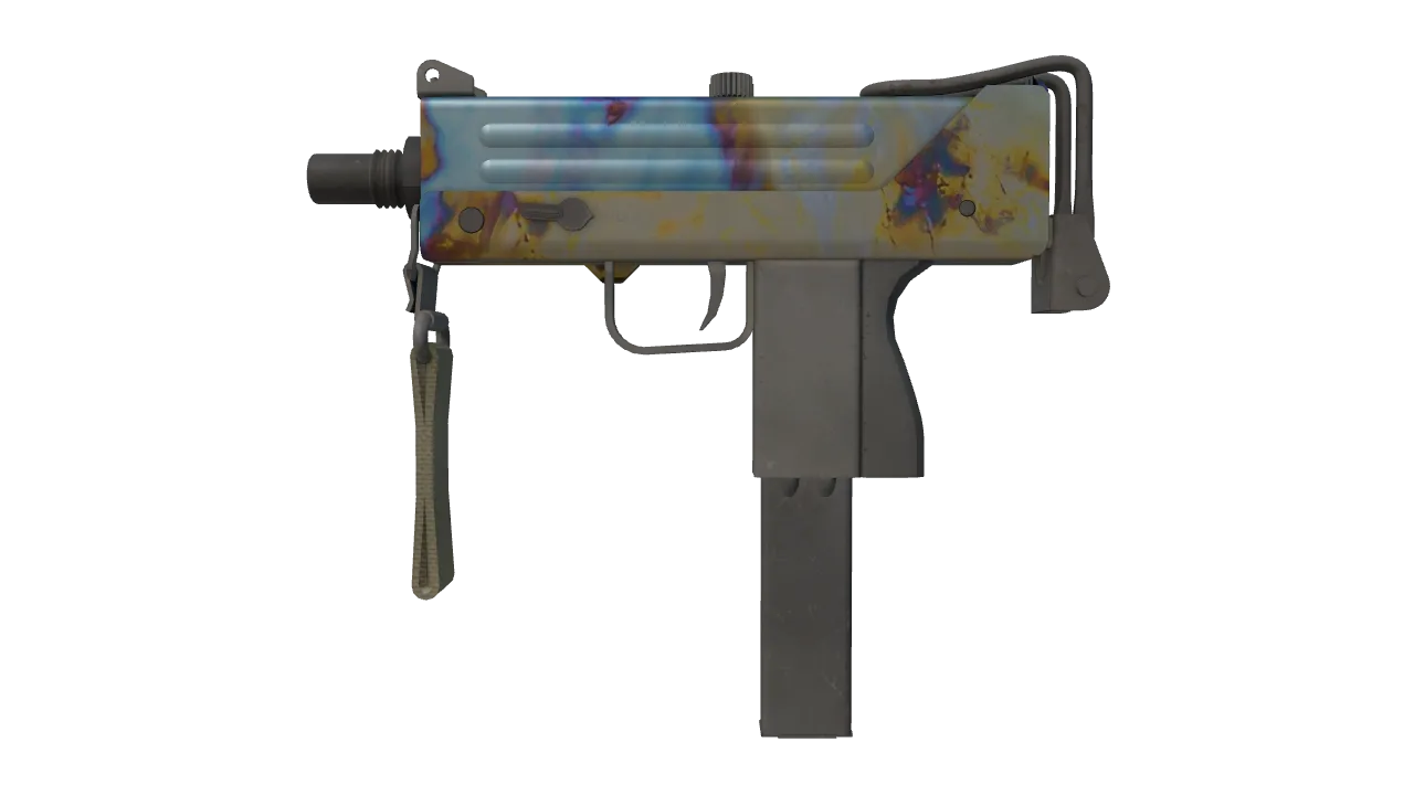 MAC-10 | Case Hardened seed #356, front