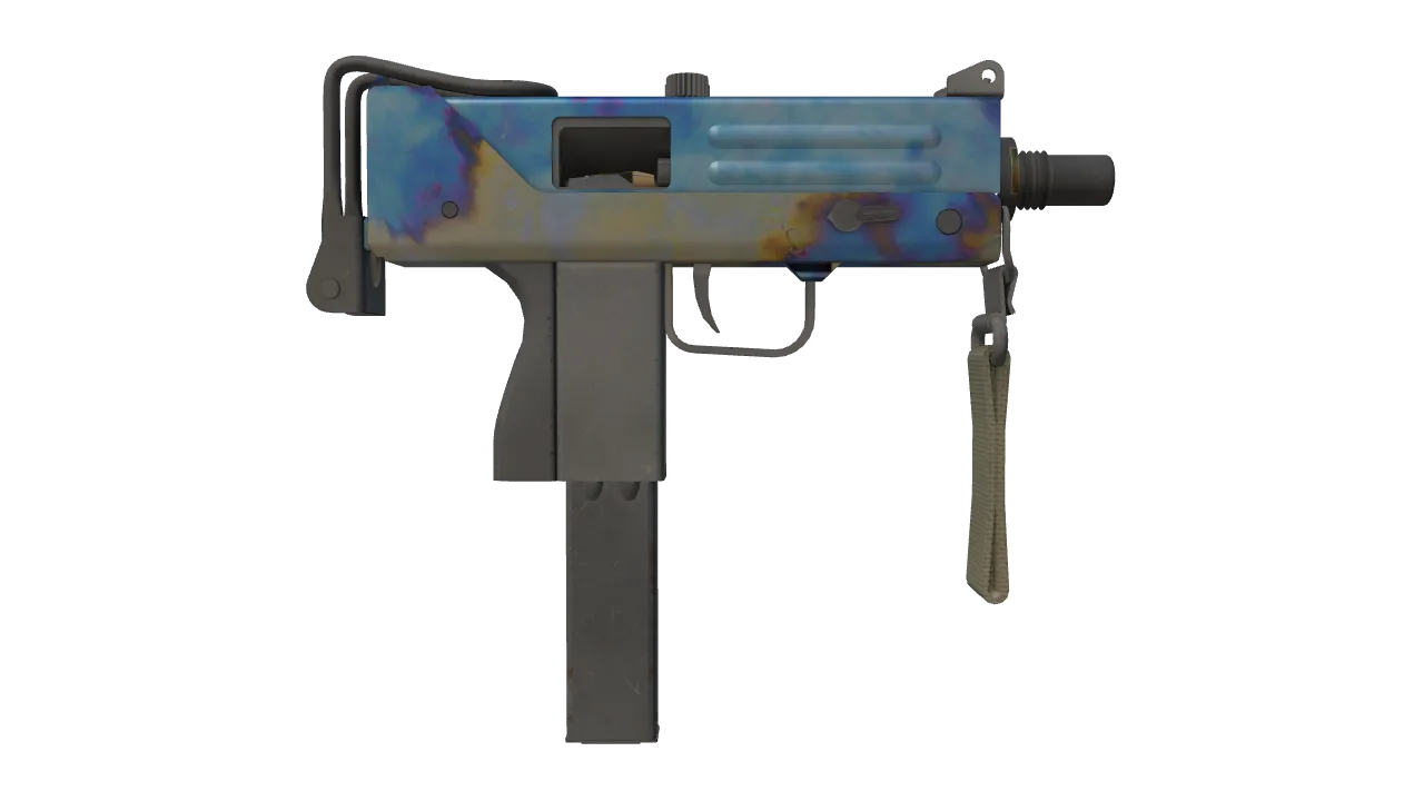 MAC-10 | Case Hardened seed #367, back