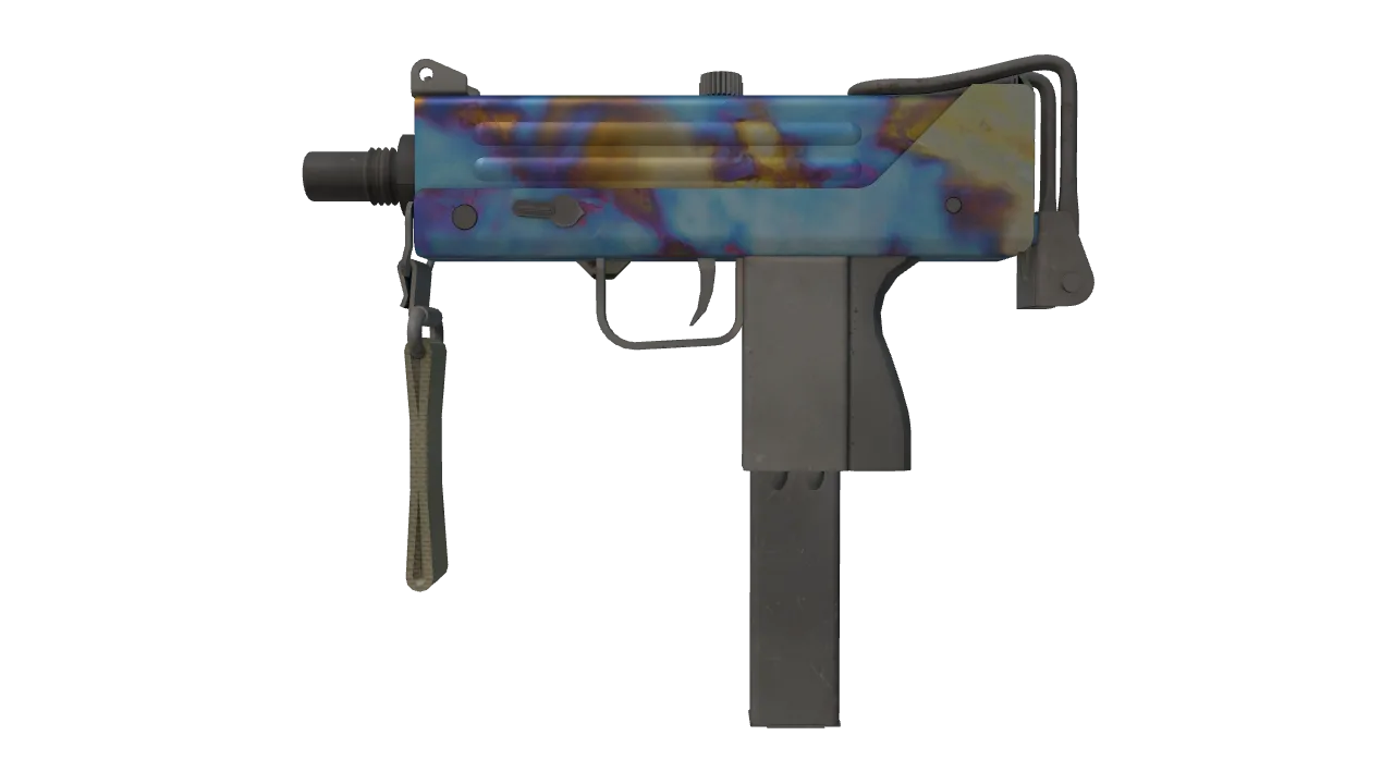 MAC-10 | Case Hardened seed #399, front
