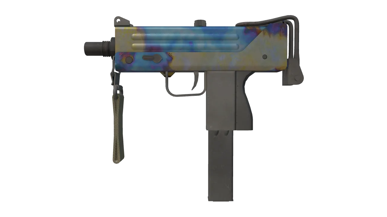 MAC-10 | Case Hardened seed #400, front