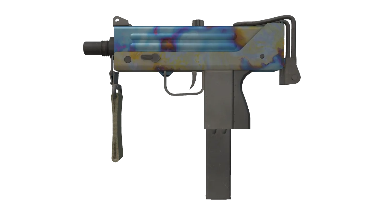 MAC-10 | Case Hardened seed #402, front