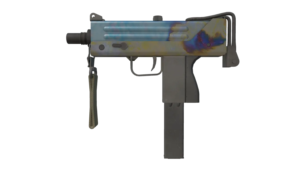 MAC-10 | Case Hardened seed #41, front