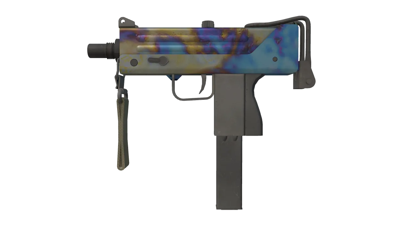 MAC-10 | Case Hardened seed #425, front