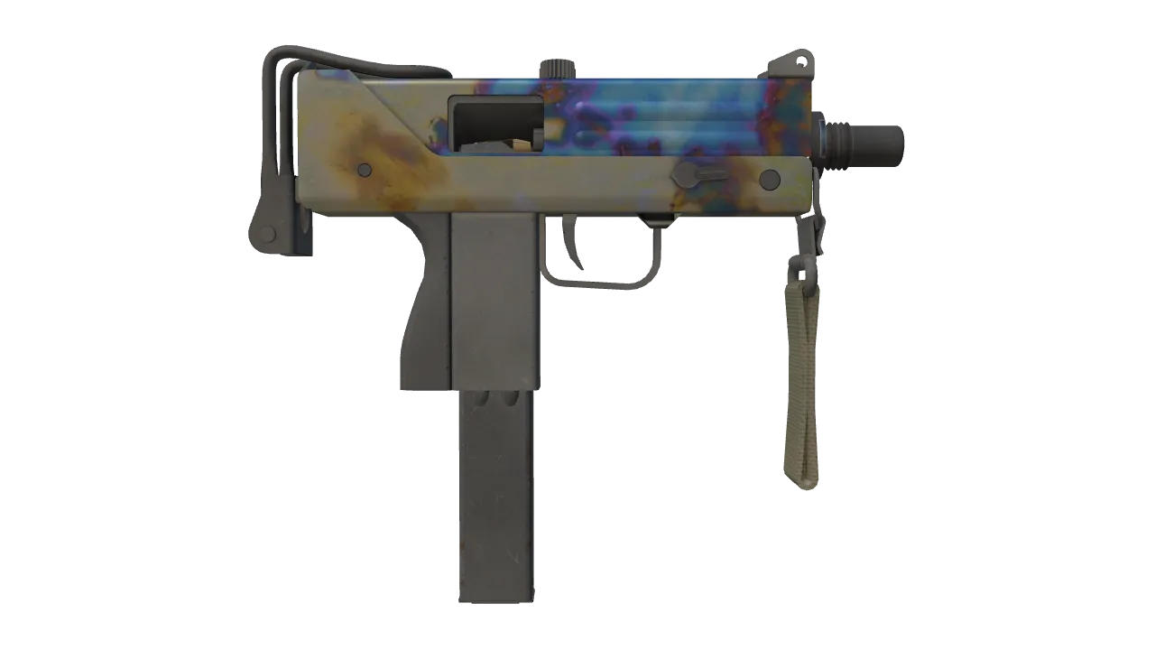 MAC-10 | Case Hardened seed #429, back