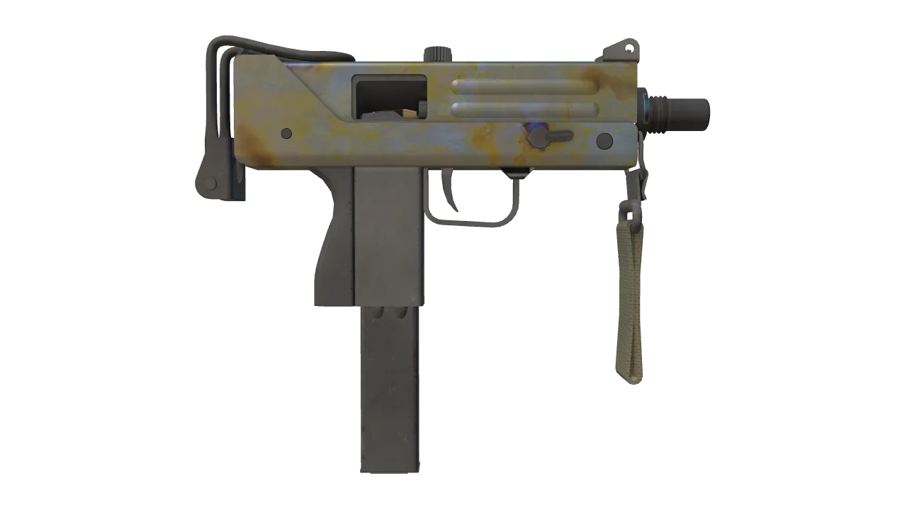 MAC-10 | Case Hardened seed #430, back