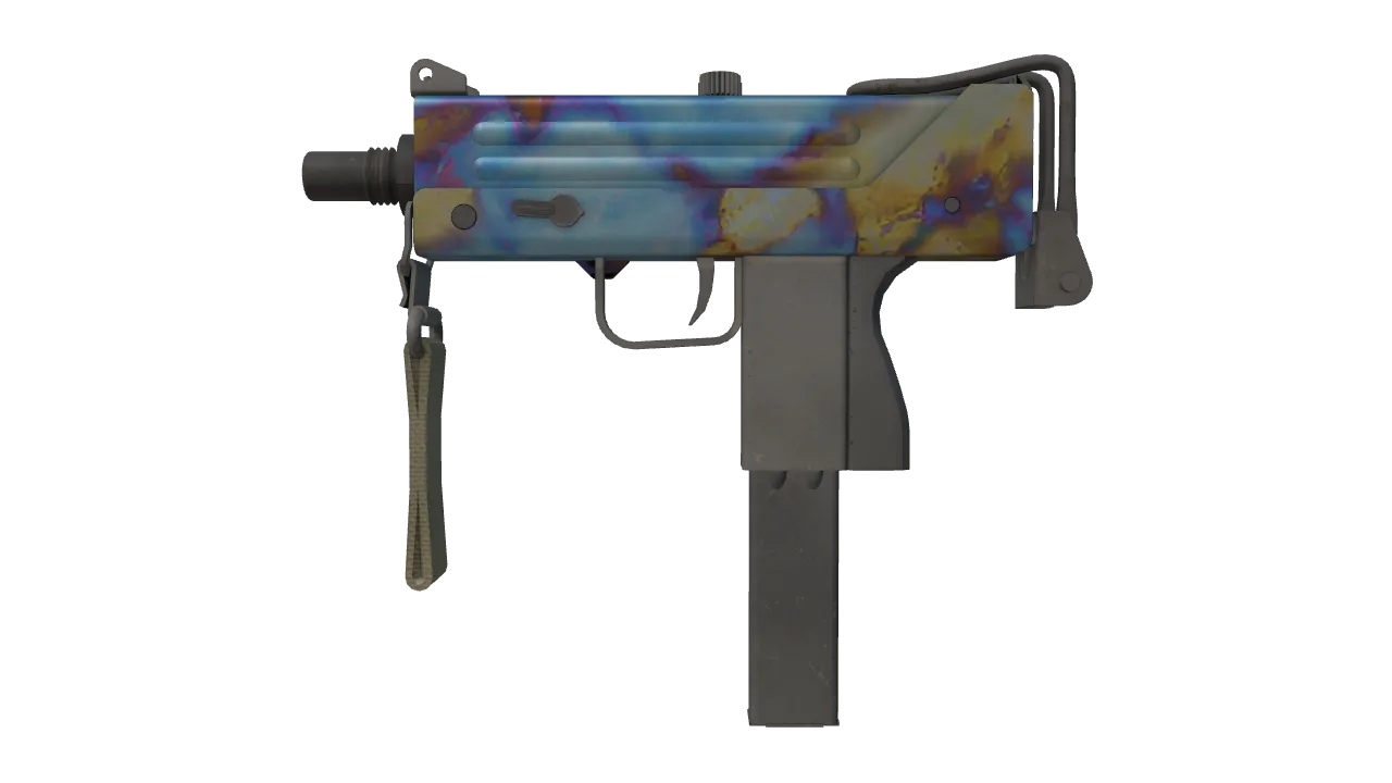MAC-10 | Case Hardened seed #436, front