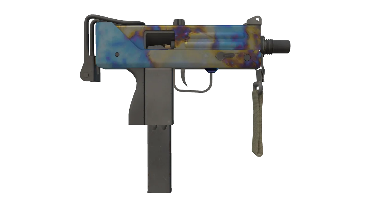 MAC-10 | Case Hardened seed #440, back