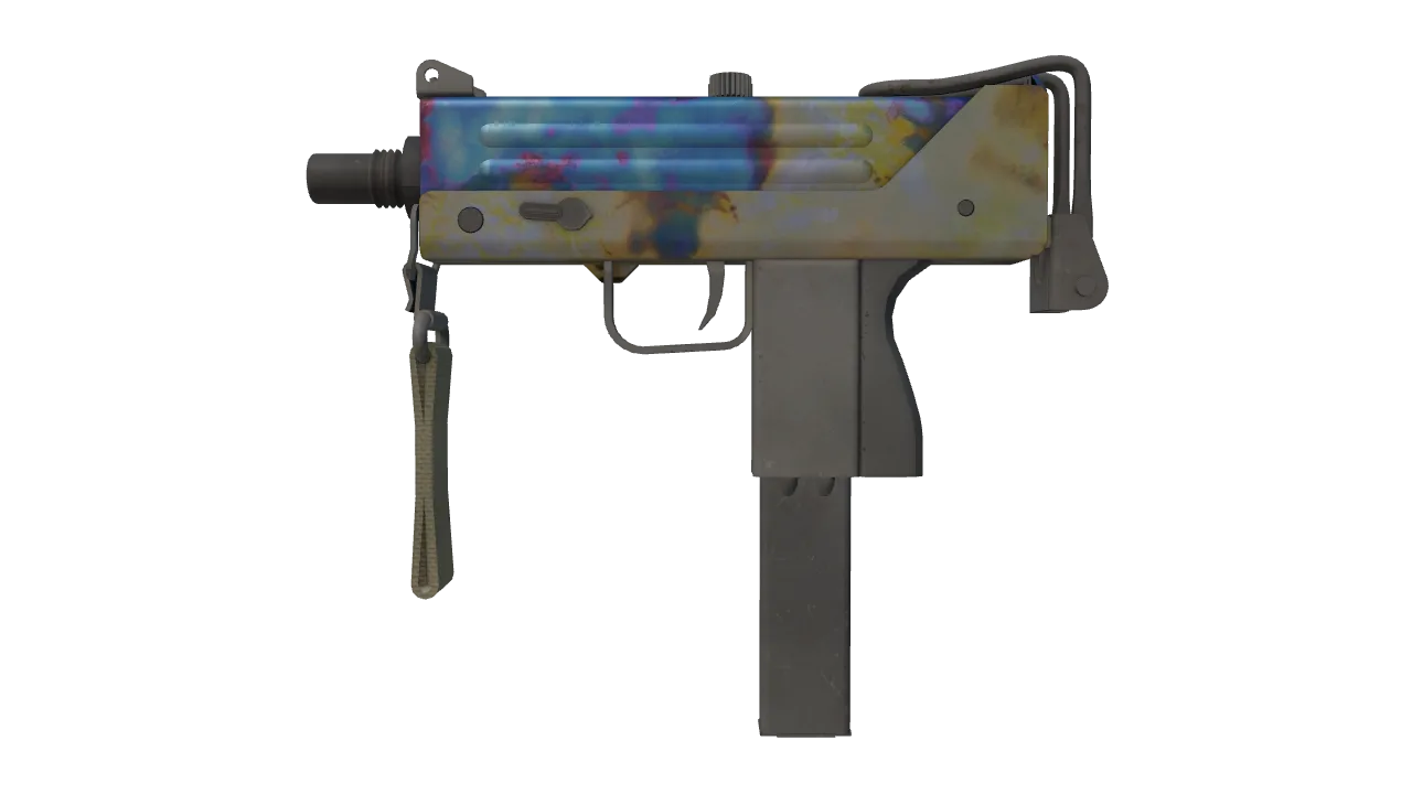 MAC-10 | Case Hardened seed #442, front