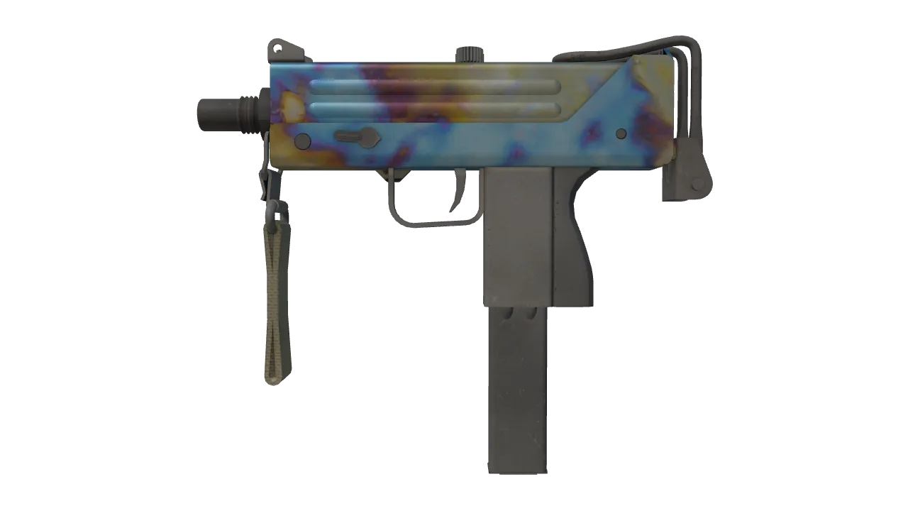 MAC-10 | Case Hardened seed #457, front