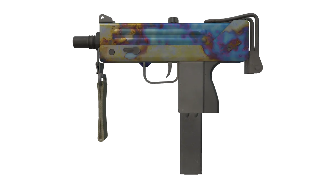 MAC-10 | Case Hardened seed #462, front