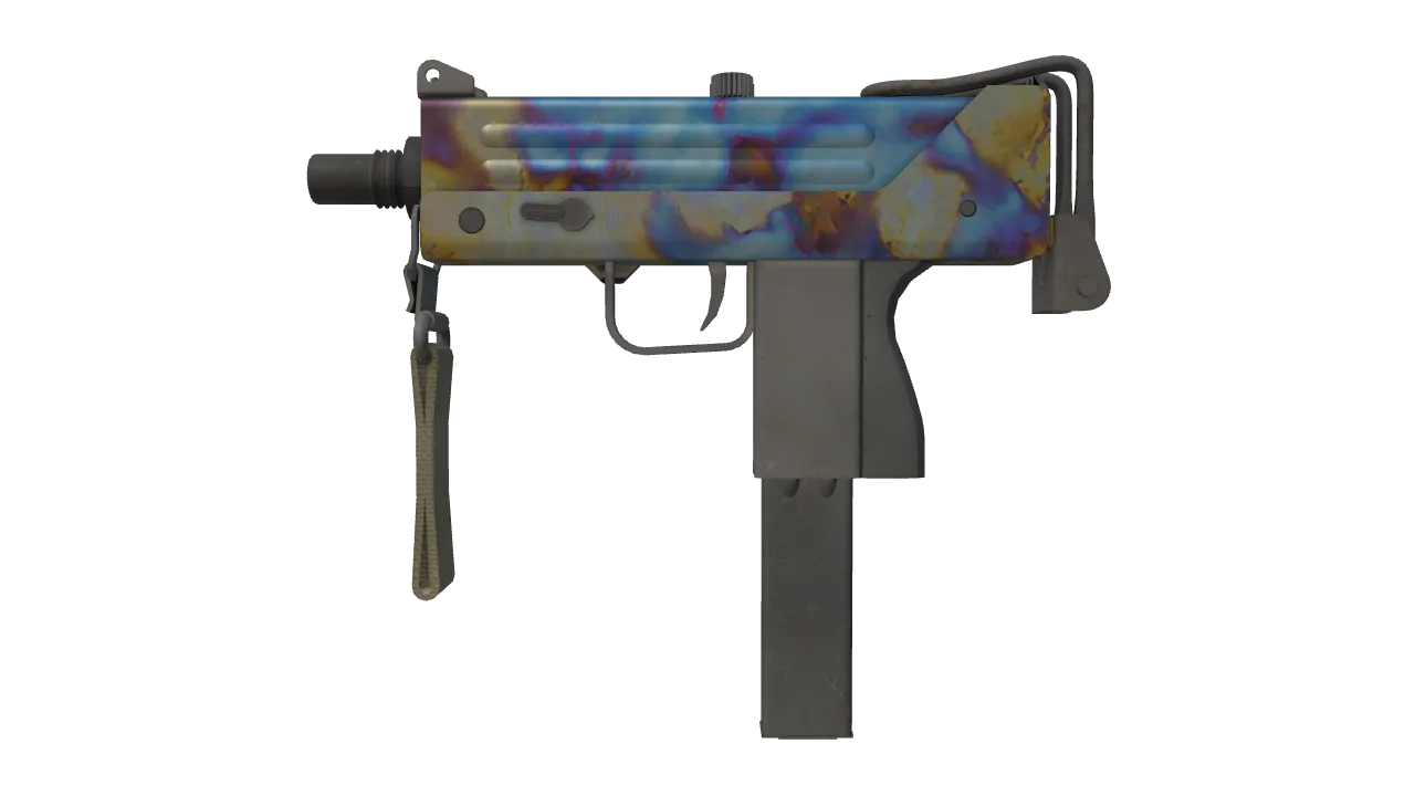 MAC-10 | Case Hardened seed #473, front